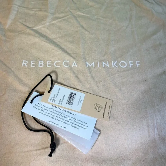 Rebecca Minkoff Edie Maxi Crossbody Neon Green Bag Purse EUC tags & dust bag - Picture 13 of 13